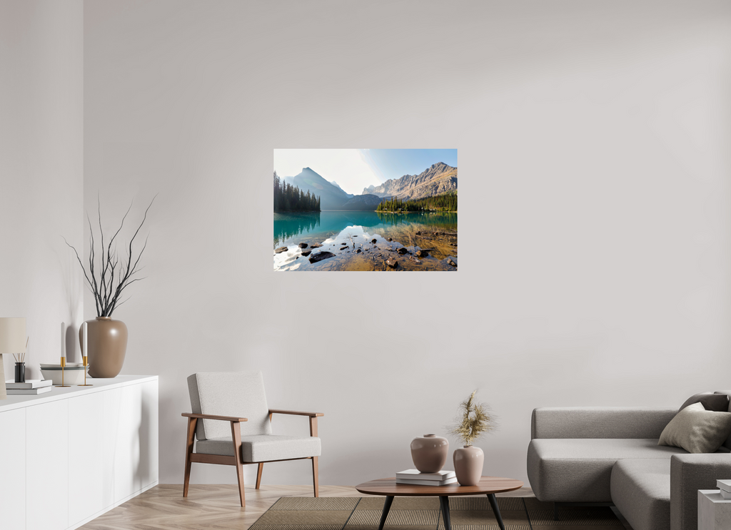 105 x 70 cm, Glossy Fine Print - NO FRAME Lake O’Hara, Yoho National Park – Mountain Landscape Photography