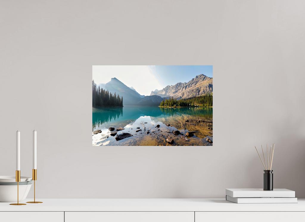 45 x 30 cm, Glossy Fine Print - NO FRAME Lake O’Hara, Yoho National Park – Mountain Landscape Photography